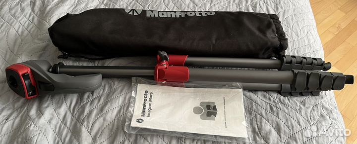 Штатив Manfrotto mkcompactacn-RD (Compact Action)