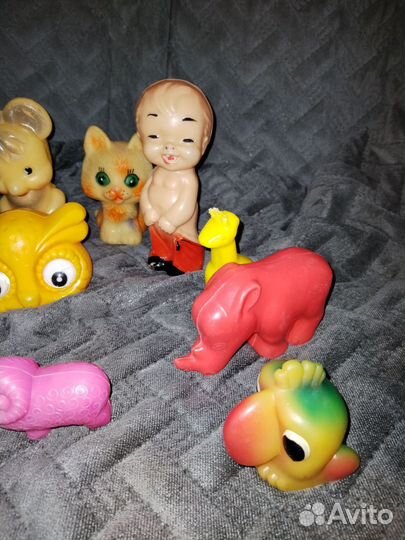 Игрушки СССР пластмассовые