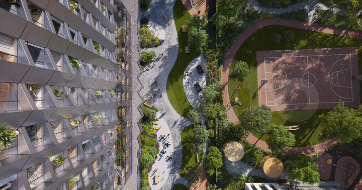 1-к. квартира, 42 м², 26/30 эт.