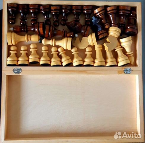 Шахматы складные деревянные 4040см