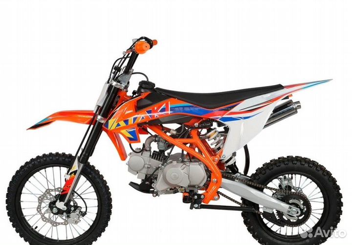 Питбайк ataki prime 125 (механ. сцепл., эл. старте