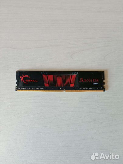 Оперативная память ddr4 g skill aegis 8gb 3000 мгц
