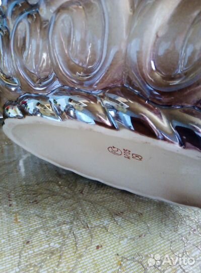 Большая, фарфоровая карзинка, для фруктов СССР