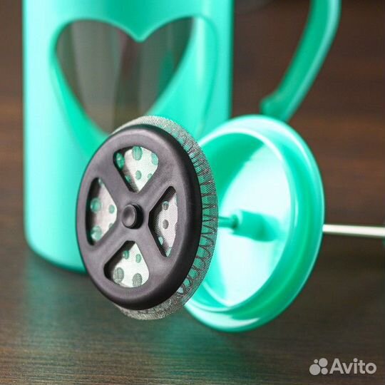 Френч-пресс стеклянный Доляна «Комплимент», 350 мл