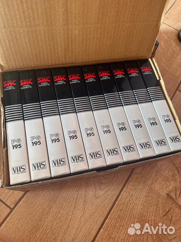 Видеокассеты VHS SKC новые