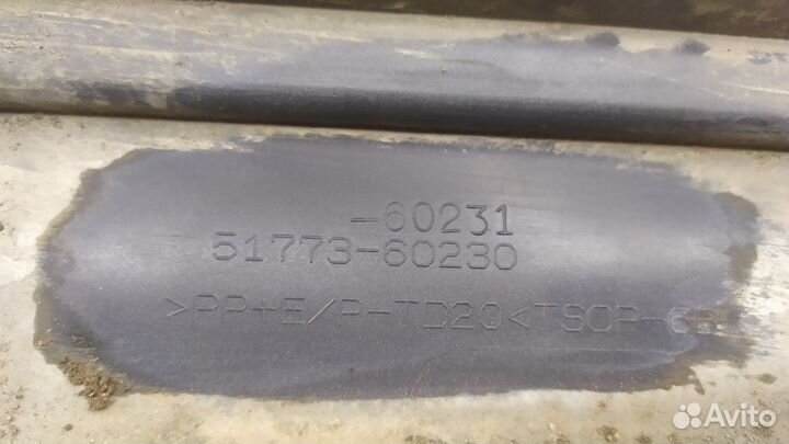 Накладка порога левая Lexus Lx570 J200 2015