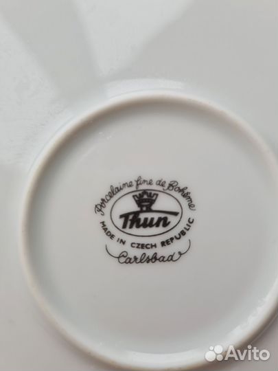 Блюдо большое фарфор Чехословакия