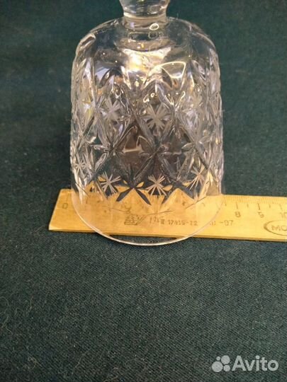 Рюмка и фужер хрусталь СССР