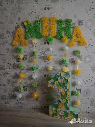 Объёмная цифра на прокат и продажа