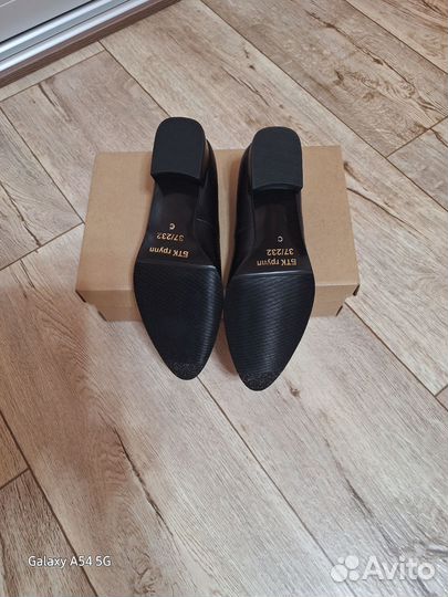 Балетки натуральная кожа 37