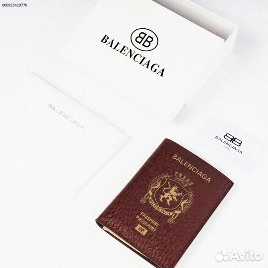 Обложка на паспорт Balenciaga (Арт.75774)