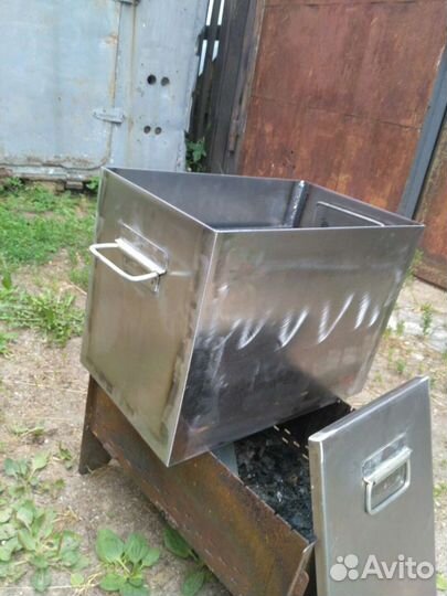 Коптильня горячего копчения