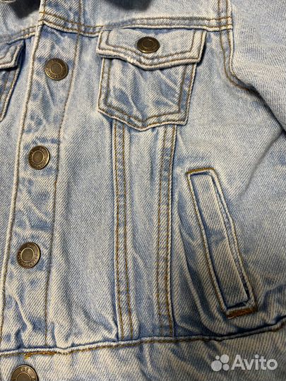 Джинсовая куртка zara 86