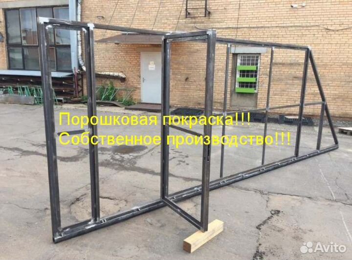 Каркас откатных ворот