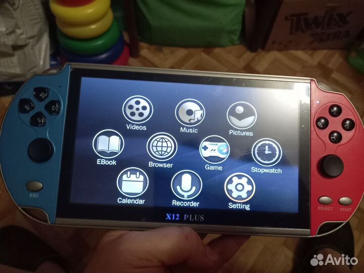 Портативная игровая Приставка X12 plus