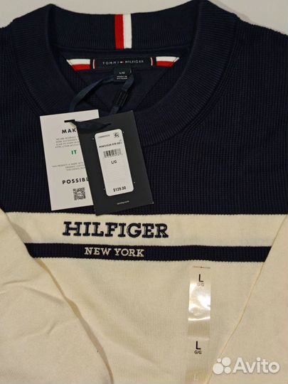 Джемпер Tommy Hilfiger оригинал новый M L