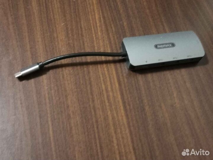 Док станция HUB Type-C (3-USB 3.0, hdmi ) Remax