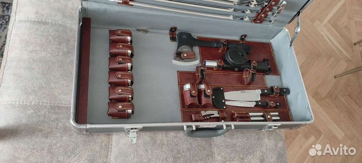 Набор для пикника в чемодане