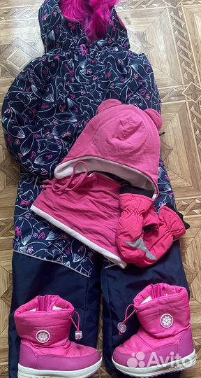 Пакет вещей для девочки 98до110