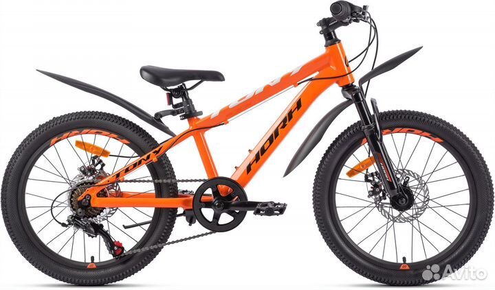 Велосипед horh tony TYD 2.0 20 (2023) Orange-Black