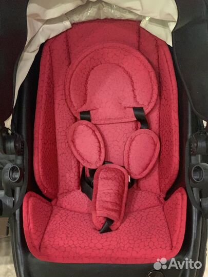 Коляска из эко кожи