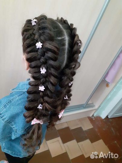 Парикмахер на дому прически.плетение кос