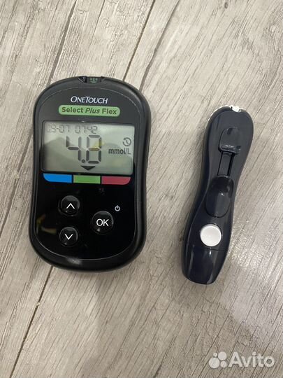 Глюкометр one touch select plus flex