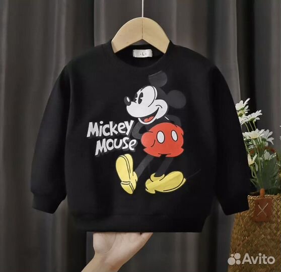 Свитшот детский теплый