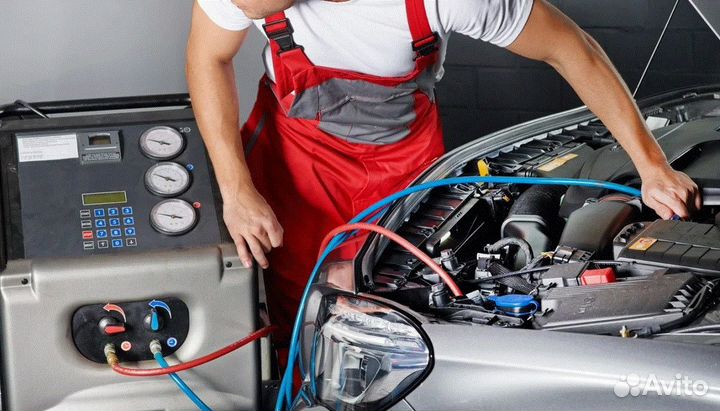 Заправка автокондиционеров