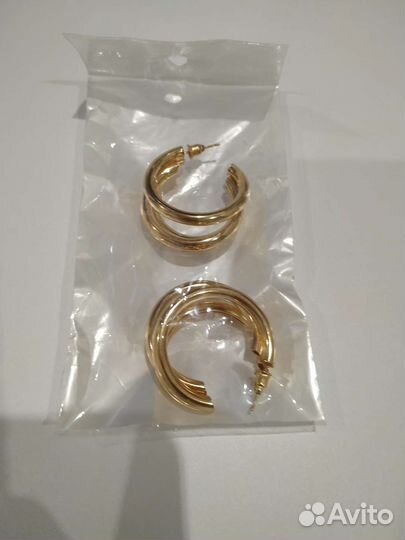 Серьги-кольца