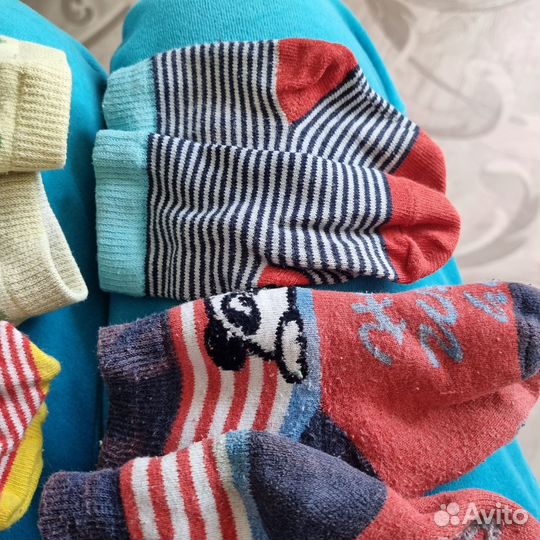 Носки детские б/у с рождения до года