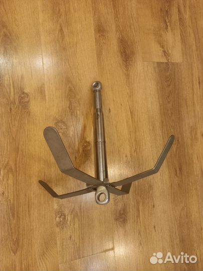 Якорь для лодки пвх, из нержавейки