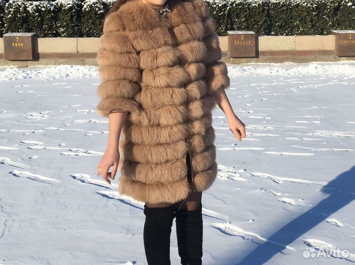 Шуба женская из кролика