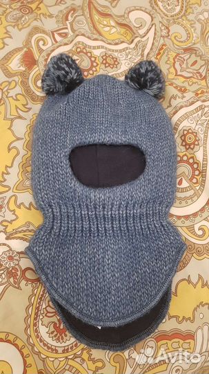 Шапка шлем для мальчика 46