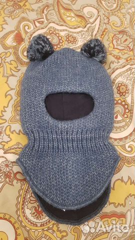 Шапка шлем для мальчика 46