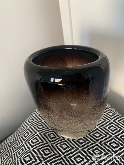 Ваза Прибалтика винтаж 80-е стекло