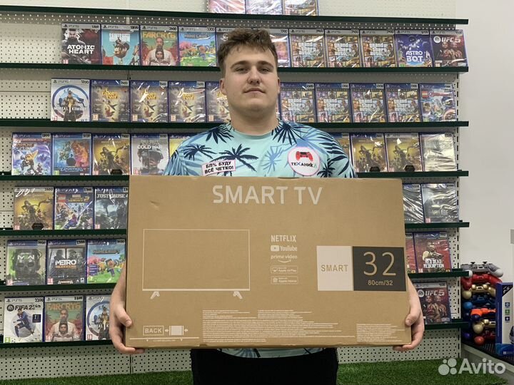 Телевизор SMART TV 32 новый