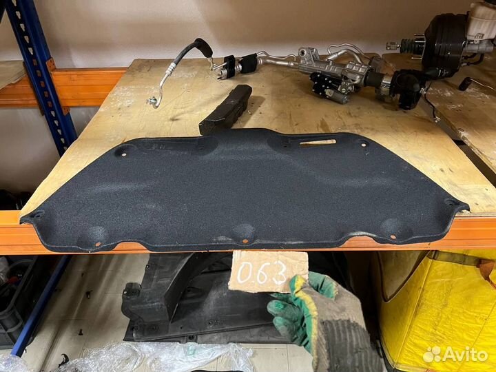 Обивка крышки багажника Hyundai Solaris седан oem