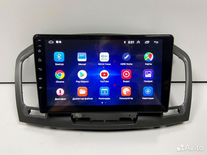 Магнитола Opel Insignia Android