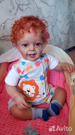 Кукла реборн от Мариники. Лëвушка. Ручная работа