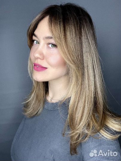 Окрашивание Шатуш,Балаяж, Тотал-блонд, Растяжка