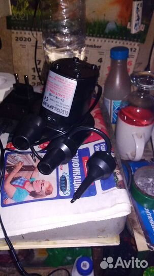 Электронасос для надувых изделий