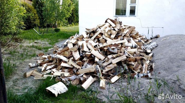 Дрова Березовые от производителя навалом в Выборге