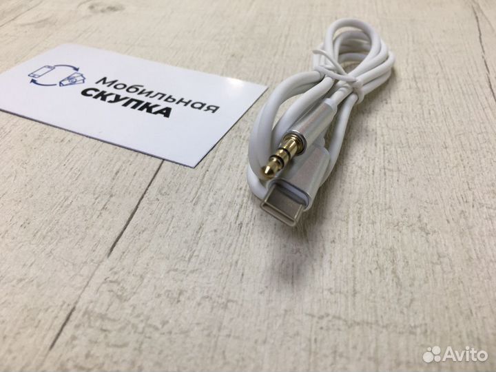 Кабель AUX Type-C - jack 3.5 mm