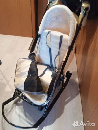 Детские санки коляска