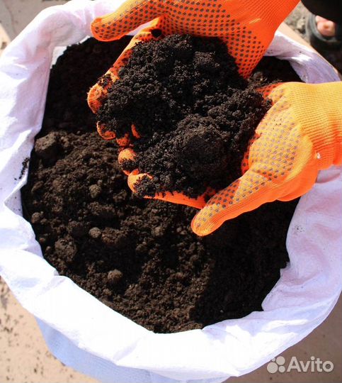 Чернозем, навоз, Торф, перегной, плодородный грунт