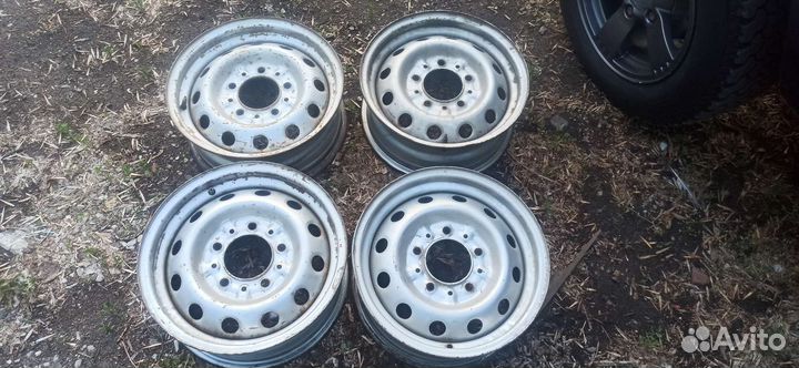 Штампованные диски r15 niva б/у