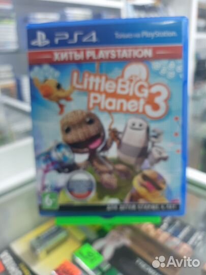 LittleBig Planet 3 ps4 Детская отличная игра