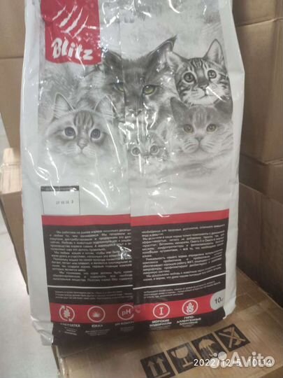 Сухой корм для Стерилизованных кошек Blitz Classic