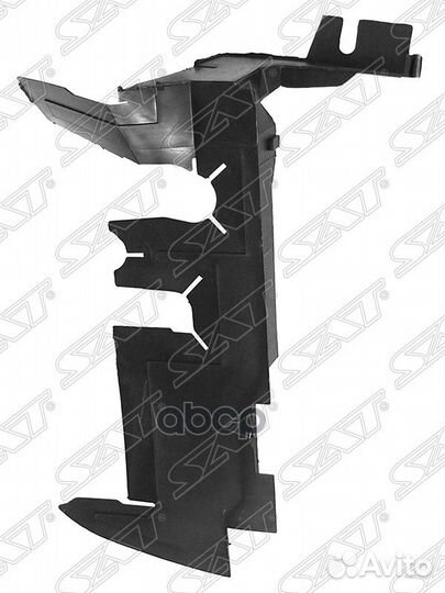 Воздуховод skoda octavia III 04-13 RH stsd26009